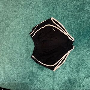 Women's Black Athletic Shorts
